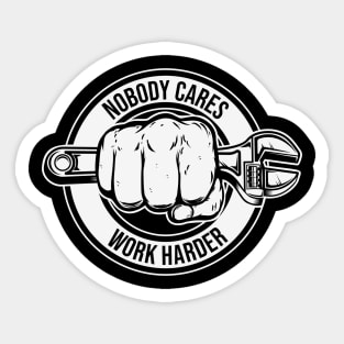 Built to Fix: The Mechanic’s Life Sticker